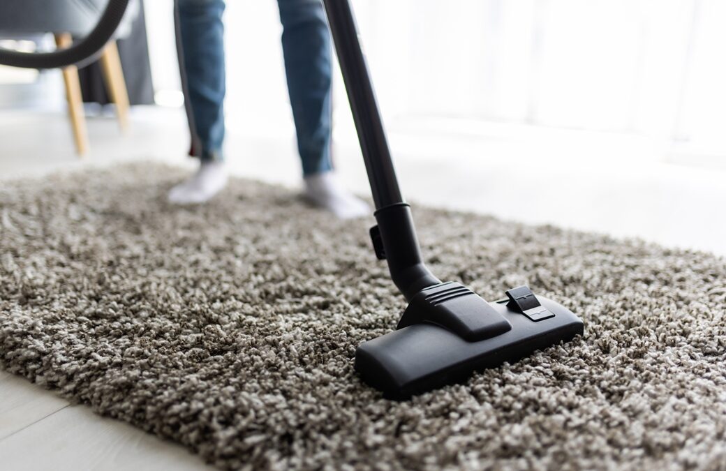 Professional carpet cleane